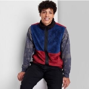 TARGET MEN'S COLORBLOCK VEST.  SMALL / NWT